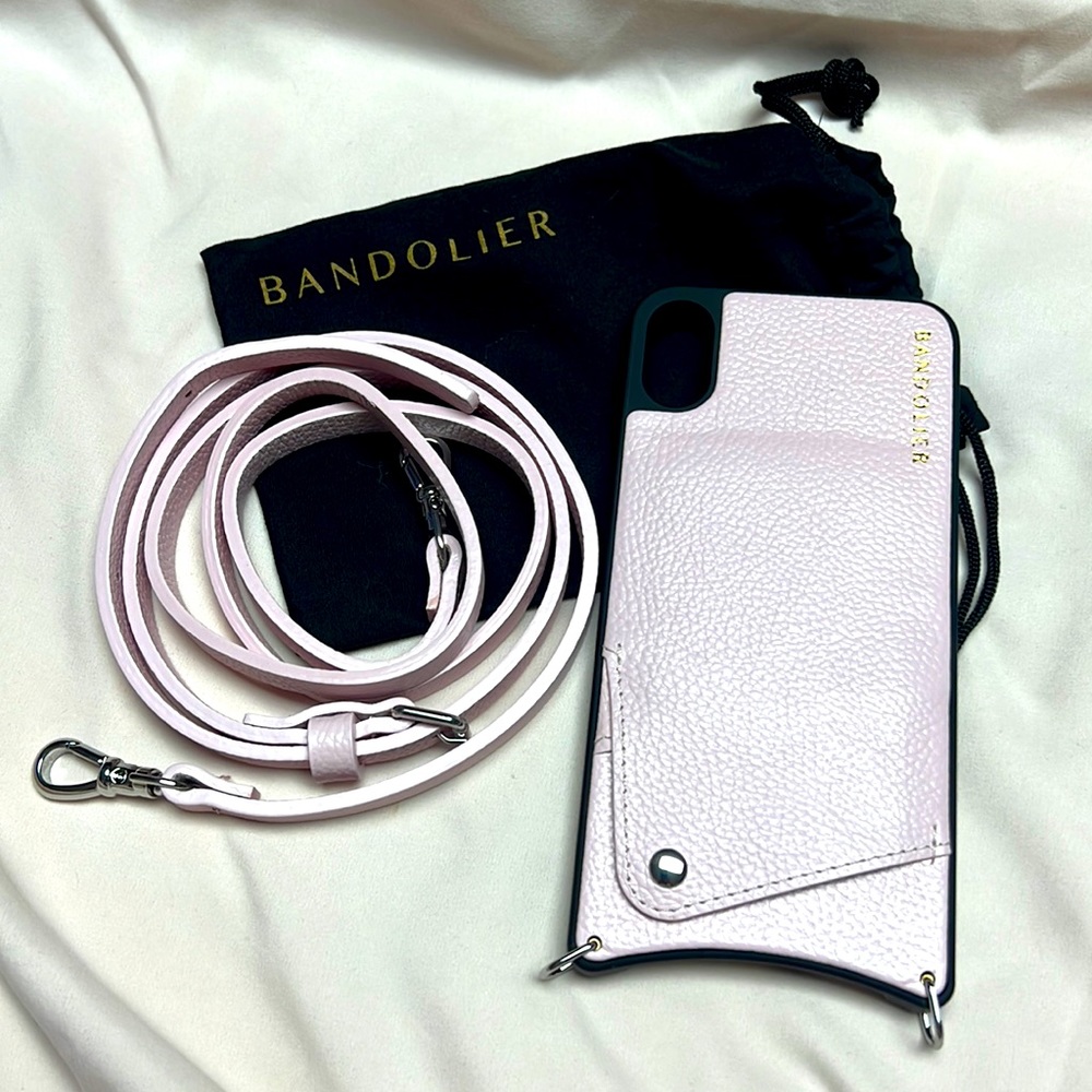 Brand new w/o tag, Leather Bandolier iPhone 12 XS MAX
